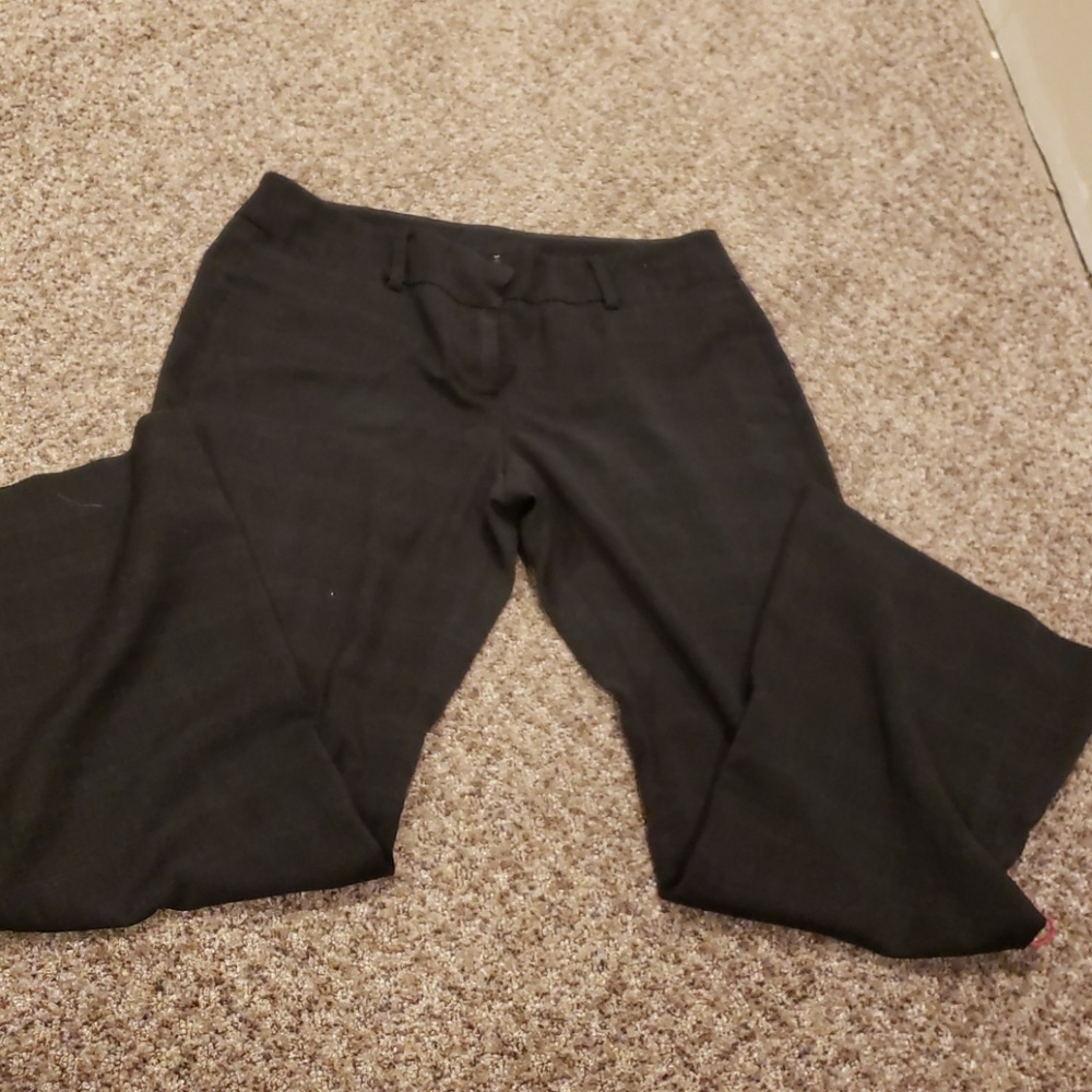 Dress pants with stripes